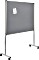 Legamaster mobiles Whiteboard mit Pinnwand XL 150x120cm, grau (7-210700)