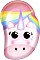 Tangle Teezer Original Mini Rainbow The Unicorn