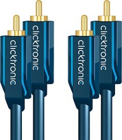 Clicktronic Casual Composite Audio Kabel 20m
