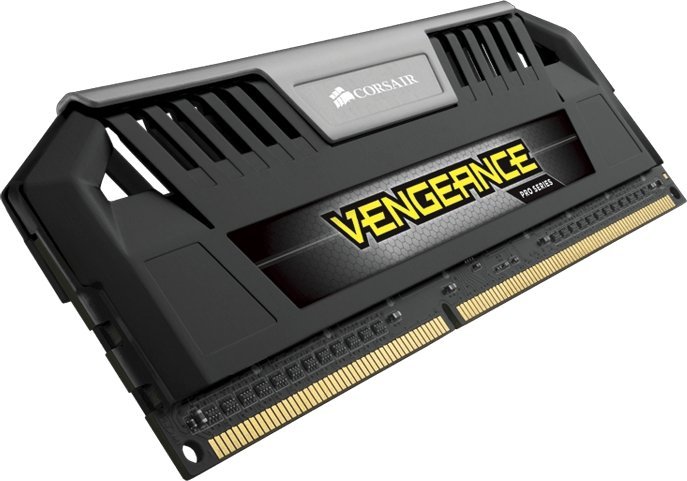 Corsair Vengeance Pro srebrny DIMM Kit 16GB, DDR3-1866, CL9-10-9-27