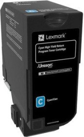 Lexmark Return Toner 842HC cyan hohe Kapazität