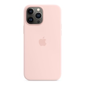 Apple Silikon Case mit MagSafe für iPhone 13 Pro Max kalkrosa