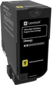 Lexmark Return Toner 842HY gelb hohe Kapazität