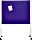 Legamaster mobiles Whiteboard mit Pinnwand XL 150x120cm, blau (7-210600)