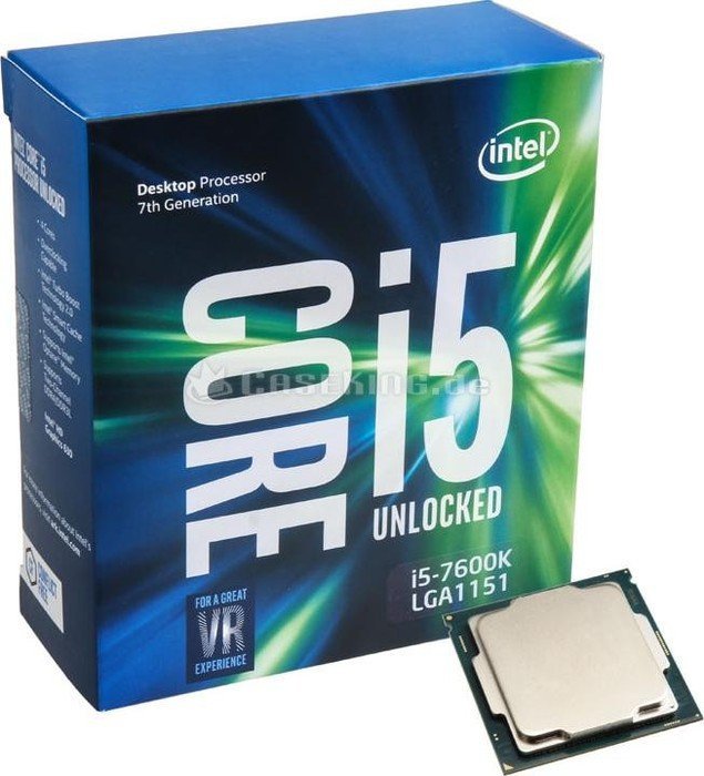 Intel Core i5-7600K, 4C/4T, 3.80-4.20GHz, boxed ohne Kühler