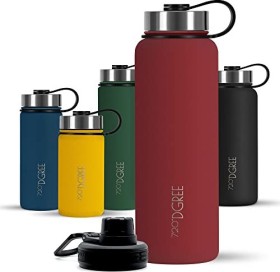 720°DGREE noLimit Steel Insulated Isolierflasche 950ml imperial red