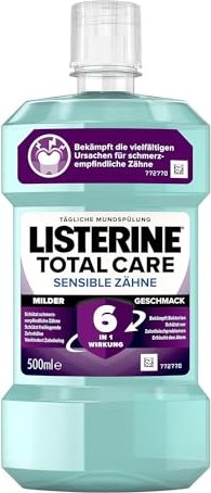 Listerine 6-w-1 Sensible zęby płyn do płukania ust, 500ml