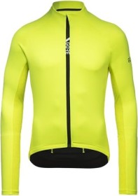Gore Wear C5 Thermo Trikot langarm neon yellow/citrus green (Herren)