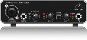 behringer umc22 driver issues