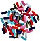 Bosch DIY Gluey Sticks ColorMix Heißklebepatronen mehrfarbig, 70 Stück (2608002005)
