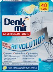 Denkmit Multi-Power Revolution Geschirr-Reiniger Tab ...