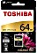 Toshiba Exceria Pro N502 R270/W260 SDXC 64GB, UHS-II U3, Class 10 Vorschaubild