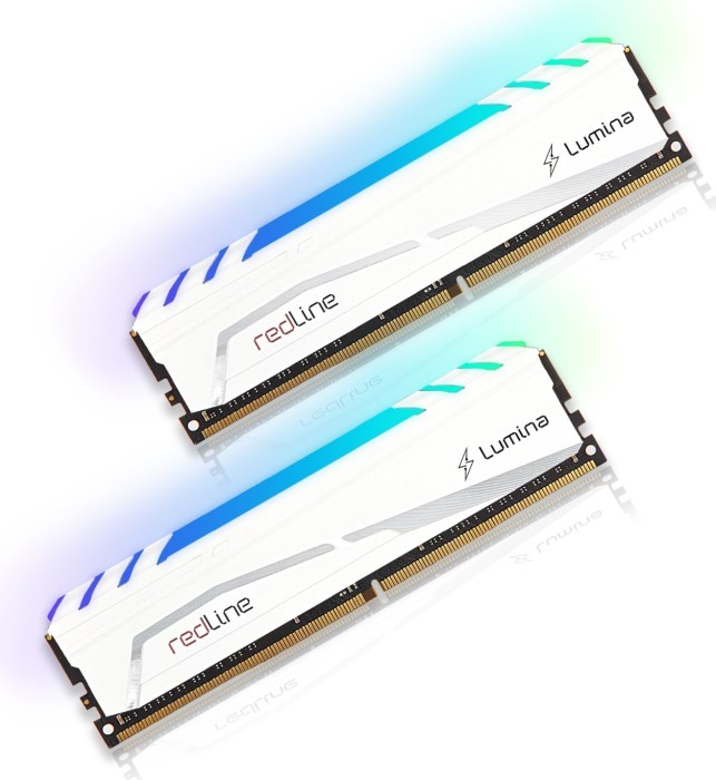 Mushkin Redline Lumina White DIMM Kit 32GB, DDR4-3200, CL16-18-18-38
