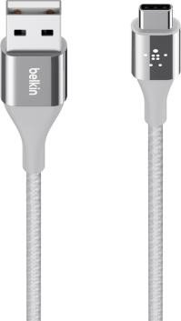 Belkin MIXIT DuraTek USB-C/USB-A przewód, 1.2m srebrny