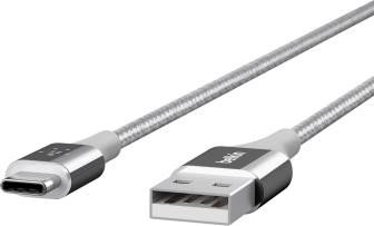 Belkin MIXIT DuraTek USB-C/USB-A przewód, 1.2m srebrny