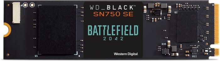Western Digital WD_BLACK SN750 SE NVMe SSD - Special Edition Battlefield 2042 500GB, M.2 2280 / M-Key / PCIe 4.0 x4, retail