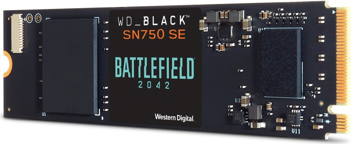 Western Digital WD_BLACK SN750 SE NVMe SSD - Special Edition Battlefield 2042 500GB, M.2 2280 / M-Key / PCIe 4.0 x4, retail