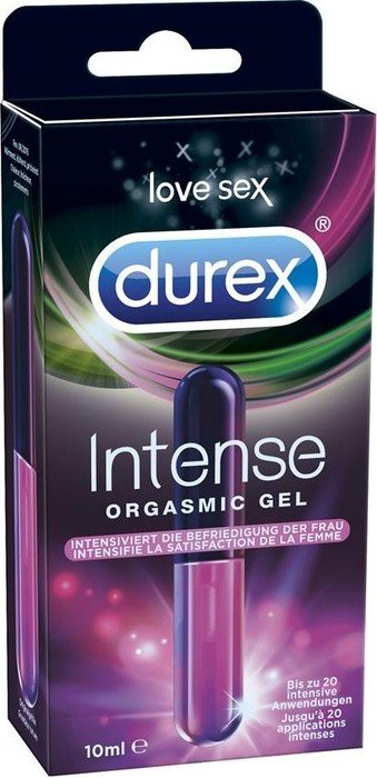 Durex Intense Orgasmic Gel Gleitgel, 10ml