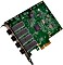 Intel I350-F4 LAN-Adapter, 4x LC-Duplex, PCIe 2.1 x4, bulk (I350F4BLK)