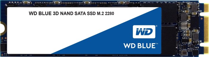 Western Digital WD Blue 3D NAND SATA SSD 2TB, M.2