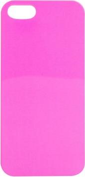 Xqisit iPlate für iPhone 5/5s neon pink