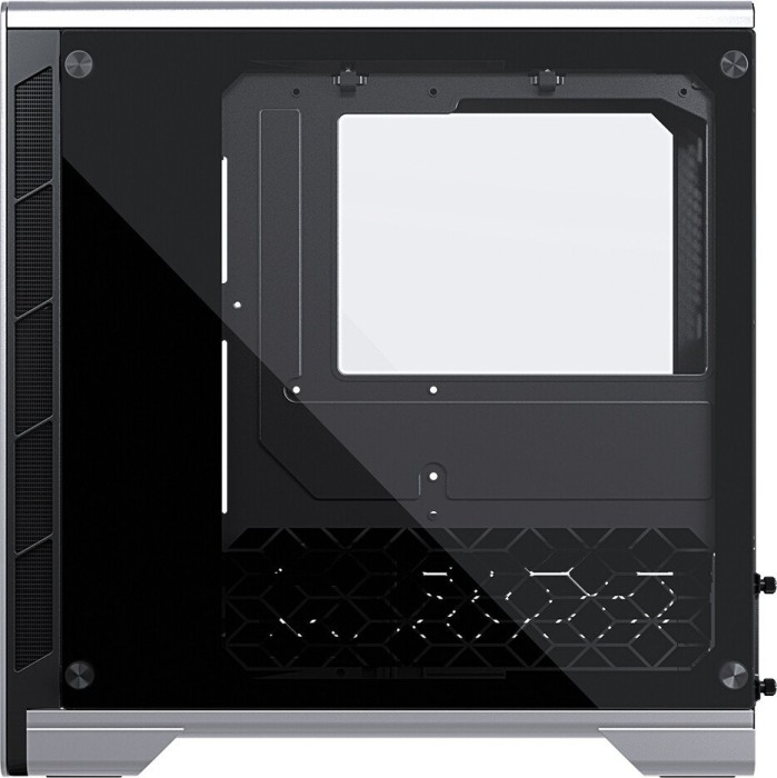 MetallicGear / MagniumGear Neo Micro V2, srebrny, szklane okno