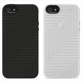 Belkin Flex Case 2er für Apple iPhone 5 schwarz & weiß