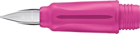 STABILO EASYbuddy Griffstück mit Ersatzfeder, FRESH Edition pink/hellblau, mittel, RH