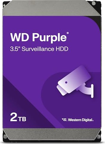 Western Digital WD purple 2TB, SATA 6Gb/s