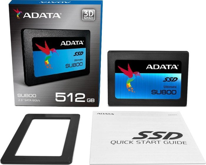 ADATA Ultimate SU800 512GB, 2.5"/SATA 6Gb/s