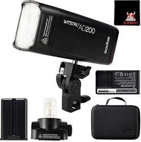 Godox AD200 Pocket Flash für Canon, Nikon und Sony