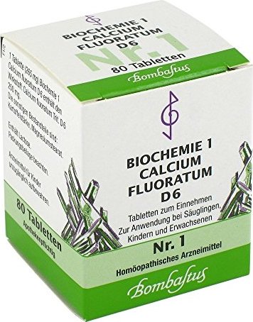 Bombastus Biochemie do Schüßler Nr. 1 D6 tabletki, 80 sztuk