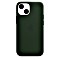 Apple Leder Case mit MagSafe für iPhone 13 Mini schwarzgrün (MM0J3ZM/A)