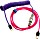 Ducky Premicord spiral cable USB-C to USB-A, 1.8m, Joker purple/pink (DKCC-JKCNC1)