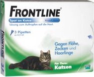 Frontline Spot on Katze, 6 Pipetten