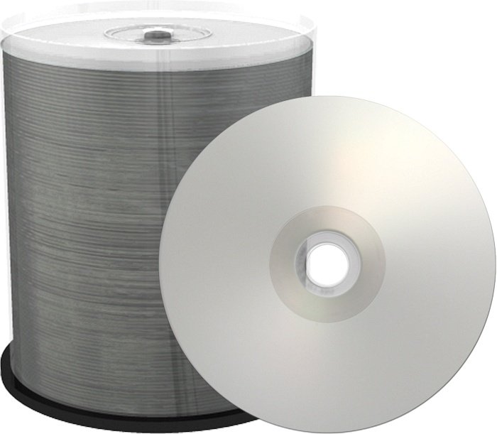MediaRange Professional Line CD-R 80min/700MB Diamant ProSelect silver, 100er Spindel inkjet printable