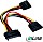 InLine SATA Buchse auf 2x SATA Stecker Y-Kabel 0.15m (29683)
