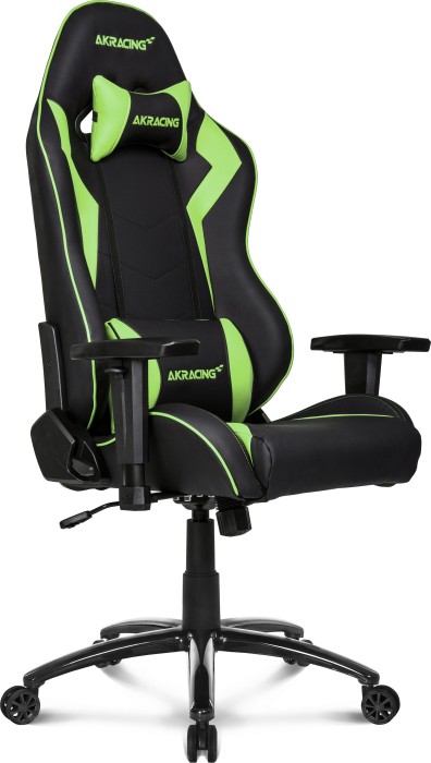 AKRacing Core SX fotel gamingowy, czarny/zielony