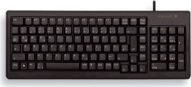Cherry G84-5200 Compact Keyboard schwarz, Cherry ML, PS/2 & USB, DE