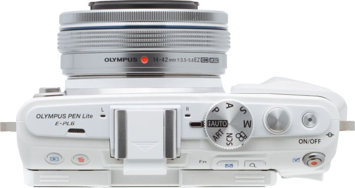 Olympus PEN E-PL6 biały z obiektywem M.Zuiko digital 14-42mm EZ