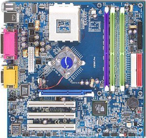 Albatron KM18G Pro, nForce2 (dual PC-3200 DDR)