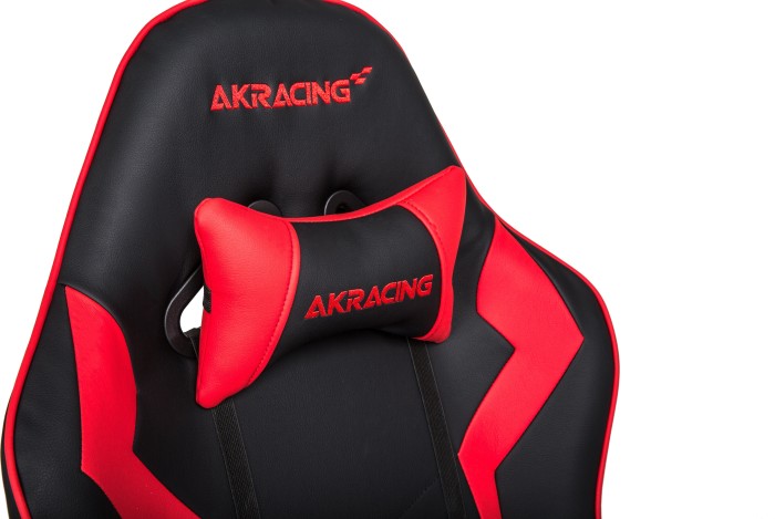 AKRacing Core SX fotel gamingowy, czarny/czerwony