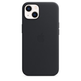 Apple Leder Case mit MagSafe für iPhone 13 Mitternacht