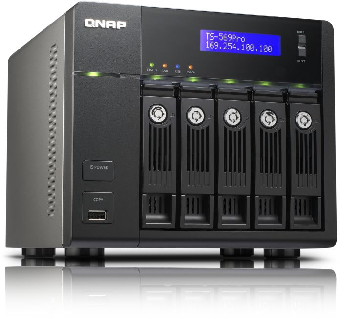 QNAP Turbo Station TS-569 Pro, 2x Gb LAN