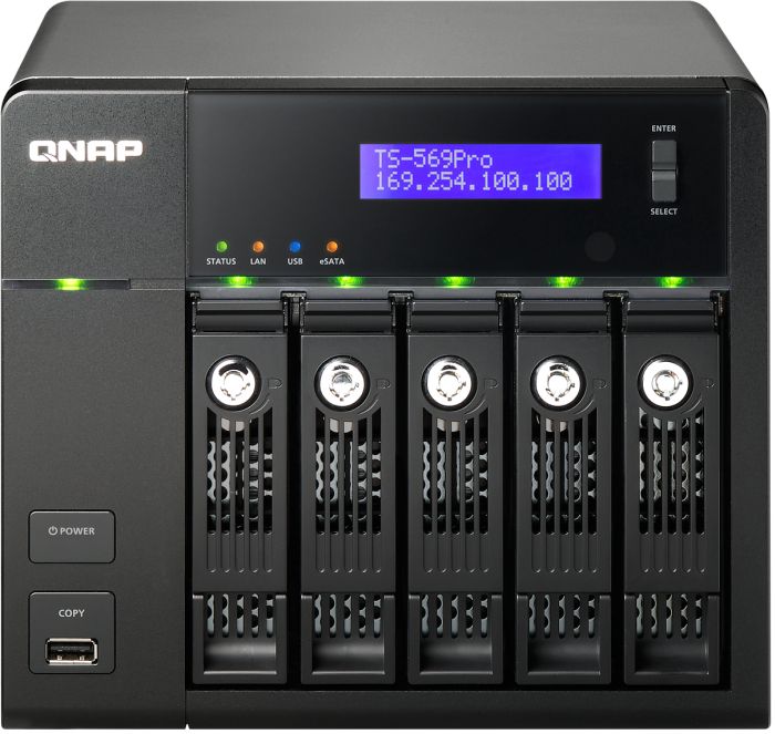 QNAP Turbo Station TS-569 Pro, 2x Gb LAN