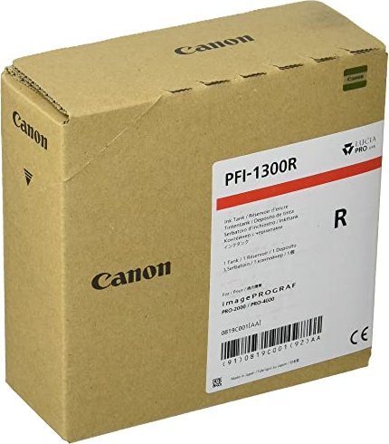 Canon tusz PFI-1300R czerwony