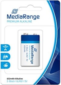 MediaRange Premium Alkaline 9V-block (MRBAT107)