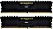 Corsair Vengeance LPX czarny DIMM Kit 32GB, DDR4-2400, CL16-16-16-39 (CMK32GX4M2A2400C16)