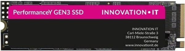 Innovation IT PerformanceY GEN3 2TB, M.2 2280 / M-Key / PCIe 3.0 x4, bulk