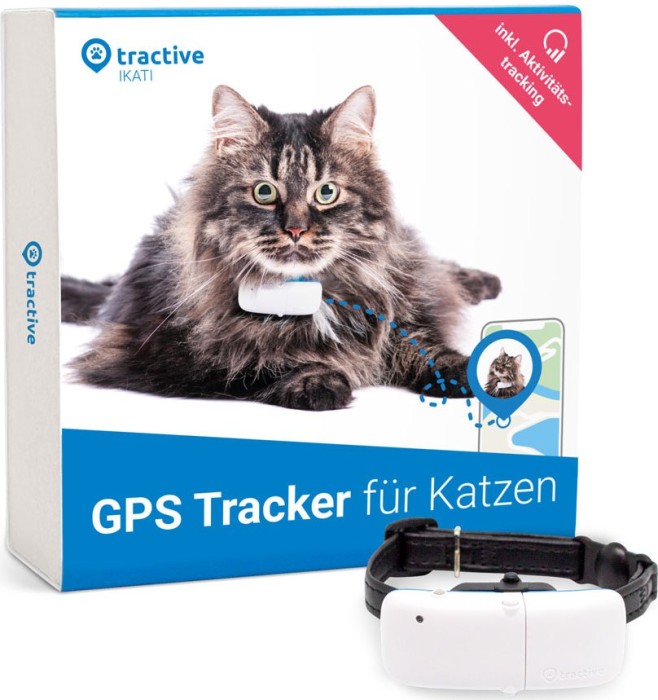 Tractive GPS Tracker mit Echtzeit-Ortung für Katzen ab € 34,99
